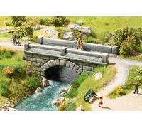 NOCH Oberdorfbrücke, Struktur-Hartschaum Puente para Modelismo, 15,7x 5,8x 7,8