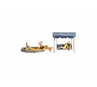 NOCH Padres Y Niños, Juego De Figuras H0 Escala 1:87 Para Escenas De Modelismo