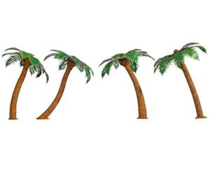 NOCH Palmeras, Hojas de Palma Cortadas con láser de Filigrana, Aprox. 4,5 cm de Alto para los Anchos H0, TT, N, Ideal para modelismo y decoración