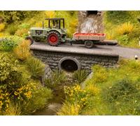 NOCH Paso De Agua "Tubo", Con Salidas De Tubo Para Modelismo, 8 X 2,9 Cm Para La