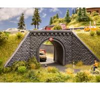 NOCH Paso Subterráneo, Ideal para Modellbau-Szenerien, H0 Escala, Con Portal