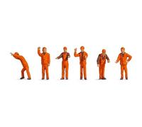 NOCH Personal de maniobra, 6 Figuras para Ancho de vía TT