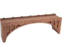NOCH® Puente de Arco de Piedra, Corte láser, Kit de construcción de Puentes, 18,5 x 4 cm para Ancho de vía N, paisajismo y dioramas