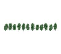 NOCH Thuja - seto Vivo Modelo de Tren, Aproximadamente 3 cm de Alto para Ancho de vía H0, TT, N para paisajismo