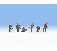 NOCH N Figuras Trabajadores Forestales, Móvil Figuras En Escala N, para