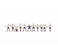 NOCH Tt Friguren Equipo de Fútbol, Modelismo Set Con Juego Figuras