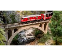 NOCH Viaducto de Brombenz, Modelo Puente ferroviario a Escala 1:160, Pista N y Manualidades Creativas