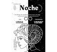 NOCHE AGENDA 2025: Vista Semanal, Mensual, Anual y Trimestral + Objetivo, Prioridades, Tareas, Notas, Cita, Mantra, Logros, Gratitud + Ejercicios de ... y bienestar + Seguimiento de hábitos + Listas
