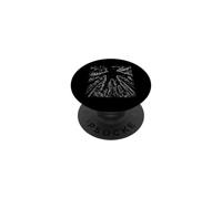 Noche Bosque Luna Naturaleza Senderismo Rutas Vintage PopSockets PopGrip Adhesivo