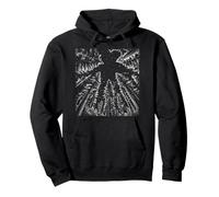 Noche Bosque Luna Naturaleza Senderismo Rutas Vintage Sudadera con Capucha