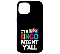 Noche de bingo Todos ustedes Jugador de bingo Ambiente Divertido Carcasa para iPhone 15