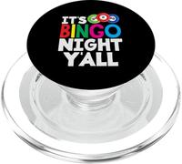 Noche de bingo Todos ustedes Jugador de bingo Ambiente Divertido PopSockets PopGrip para MagSafe