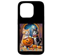 Noche de Caramelos de Gatitos Carcasa para iPhone 15 Pro