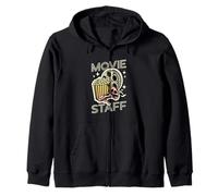 Noche de Cine Cine Goer Movies Lover Funny Movie Staff Sudadera con Capucha