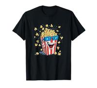 Noche de Cine Genial con Esta Caja de Palomitas de maíz con Aspecto de Cine Camiseta