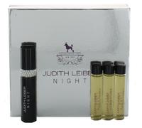 Noche De Judith Leiber Para Mujeres EDP Spray De Bolsa + 3x EDP Perfume 0.33oz