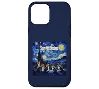 Noche Estrellada de Navidad Van Gogh Cat Lover Carcasa para iPhone 12 Pro MAX