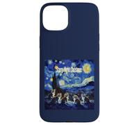 Noche Estrellada de Navidad Van Gogh Cat Lover Carcasa para iPhone 15 Plus