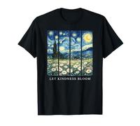 Noche Estrellada - Deja Que la bondad florezca Camiseta