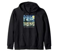 Noche Estrellada - Deja Que la bondad florezca Sudadera con Capucha