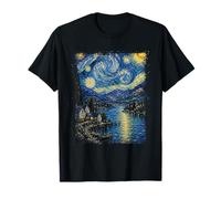 Noche Estrellada Lake District Reino Unido Camiseta