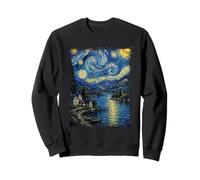 Noche Estrellada Lake District Reino Unido Sudadera
