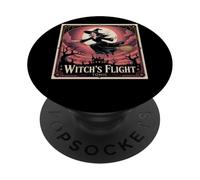 Noche mágica de tónico de Vuelo de Bruja PopSockets PopGrip Adhesivo