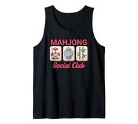Noches de Juegos en Mahjong Social Club Camiseta sin Mangas