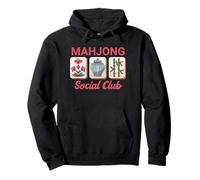 Noches de Juegos en Mahjong Social Club Sudadera con Capucha