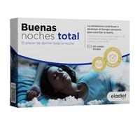 Noches Total 30 Comprimidos Bicapa | Con Melatonina, Valeriana, Pasiflora y Vitaminas B | Apoyo al Descanso Natural, Relajación Óptima y Bienestar Nocturno, Vegano