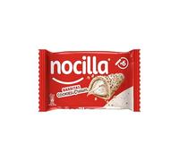 Nocilla, Barritas, Cookies&Cream, Con Crema de Leche y Avellanas y Trocitos de Galleta de Cacao, Sin Aceite de Palma - Pack de 6 Unidades- 129g