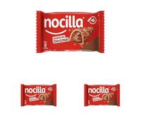 Nocilla, Barritas, Original, Con Crema al Cacao y Leche con Avellanas - Pack de 6 Unidades - 129g (Paquete de 3)