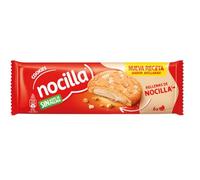 Nocilla, Cookies, Blanca, Galletas con gota de confiteria de cacao, rellena con crema de leche con avellanas - Pack 6 Unidades - 120g