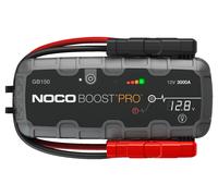 NOCO Boost GB150: Arrancador de Batería de Litio de 3000A UltraSafe - Antichispas y Protección contra Polaridad Inversa - Power Bank USB y Linterna LED - para Motores de Gasolina 9,0L y Diésel 7,0L