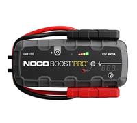 NOCO Boost GB150: Arrancador de Batería de Litio de 3000A UltraSafe - Antichispas y Protección contra Polaridad Inversa - Power Bank USB y Linterna LED - para Motores de Gasolina 9,0L y Diésel 7,0L
