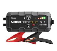 NOCO Boost GB40: Arrancador de Batería de Litio de 1000A UltraSafe - Antichispas y Protección contra Polaridad Inversa - Power Bank USB y Linterna LED - para Motores de Gasolina 6,0L y Diésel 3,0L