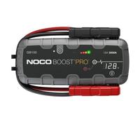 NOCO Boost GB150: Arrancador de Batería de Litio de 3000A UltraSafe - Antichispas y Protección contra Polaridad Inversa - Power Bank USB y Linterna LED - para Motores de Gasolina 9,0L y Diésel 7,0L