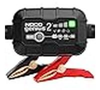 NOCO GENIUS2: Cargador Inteligente de baterías 2A 6V/12V - Mantenedor automático y desulfatador - Protección contra sobrecarga y compensación térmica - para baterías de Plomo y Litio