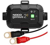 NOCO GENIUS2D: Cargador de Batería a Bordo 2A, 12V, Mantenedor y Desulfatador para Baterías de Plomo-Ácido y Litio de Coche