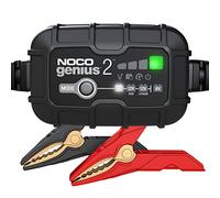 NOCO GENIUS2UK, Cargador de Coche de 2 A, Cargador Inteligente portátil de 6 V y 12 V, Mantenimiento de batería, Cargador de Goteo y desator para AGM, Ocio, Litio, Motocicleta y baterías para