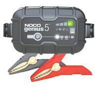 NOCO GENIUS5: Cargador de Batería 5A, 6V y 12V, Mantenedor y Desulfatador para Baterías de Plomo-Ácido y Litio de Coche y Moto