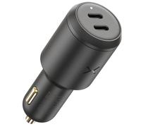 NOCO XGrid XV100 100W 2 Puertos USB-C Carga Rápida Cargador de Coche | Carga rápida para MacBook Pro / Air, iPhone 17 / 16 / 15, iPad Pro, Samsung Galaxy, AirPods, Steam Deck y más