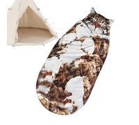 Nocsitey Saco de Dormir - 175 x 78 cm Cálido y Suave Gato | Sacos de Dormir para Adultos para Frío,para Exteriores mochilero Supervivencia Viajes Vacaciones hogar Dormitorio salón apartamento