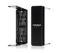 Noctua NA-HC2 chromax.black, Cubierta Estética Accesoria para Disipador | Apta para Disipadores de CPU de Serie NH-U12S, Aluminio Lacado, Fácil Instalación sin Herramientas