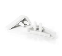 Noctua NA-SAVP3 chromax.white, Almohadillas para Ventilador de PC, 16 Uds | Para Ventiladores Noctua de Marco Circular y 140mm, para 2 Ventiladores, la Silicona de Color Amortigua Vibraciones y Ruido