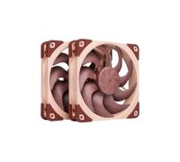 Noctua NF-A12x25 G2 PWM Sx2-PP, Set de Dos Ventiladores para Aplicaciones de Entrada/Salida que Funcionan Simultáneamente (Marrón)