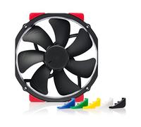 Noctua NF-A15 HS-PWM chromax.black.swap, Ventilador 140mm para CPU | Alto Flujo de Aire y Presión Estática, Grosor 25mm, para NH-D15, Almohadillas Color Personalizables, 1500rpm 4 Pines PWM