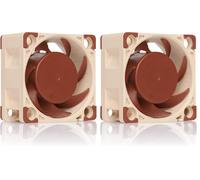 Noctua NF-A4x20 PWM, Ventilador Silencioso, 4 Pines (40x20 mm, Marrón) (Paquete de 2)