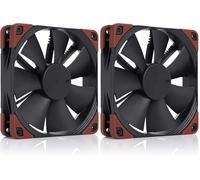 Noctua NF-F12 iPPC-2000 IP67 PWM, Ventilador de refrigeración Resistente, 4 Pines, 2000 RPM (120 mm, Negro) (Paquete de 2)