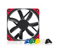 Noctua NF-S12A PWM chromax.black.swap, Ventilador Silencioso, 4 Pines (120 mm, Negro)
